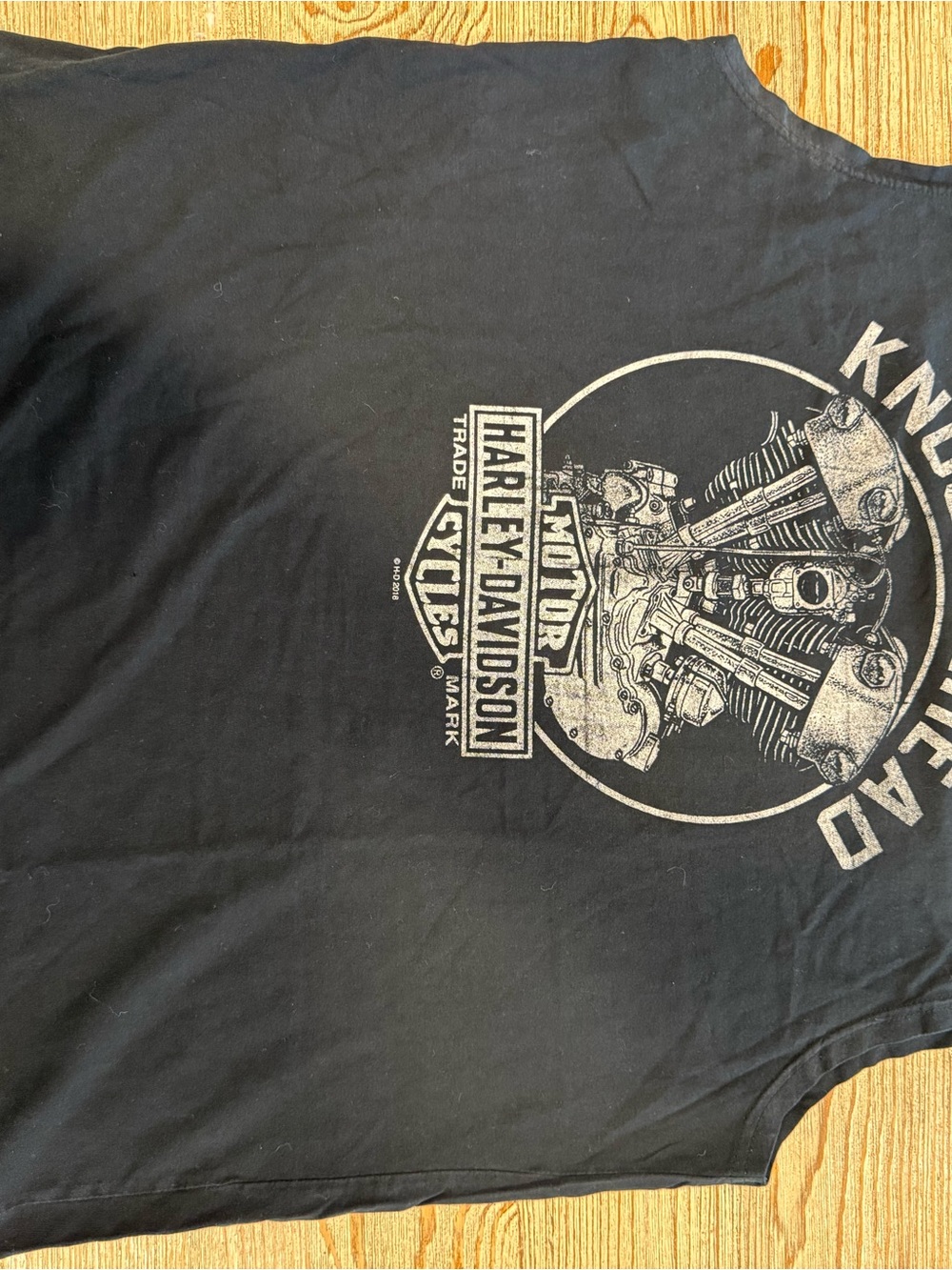 Harley-Davidson Knucklehead Cut Off Tank Top